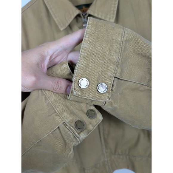 Timberland Weathergear Vintage Y2K 2003 Tan Cotton Canvas 11450 Work Jacket Sz M - Picture 15 of 16